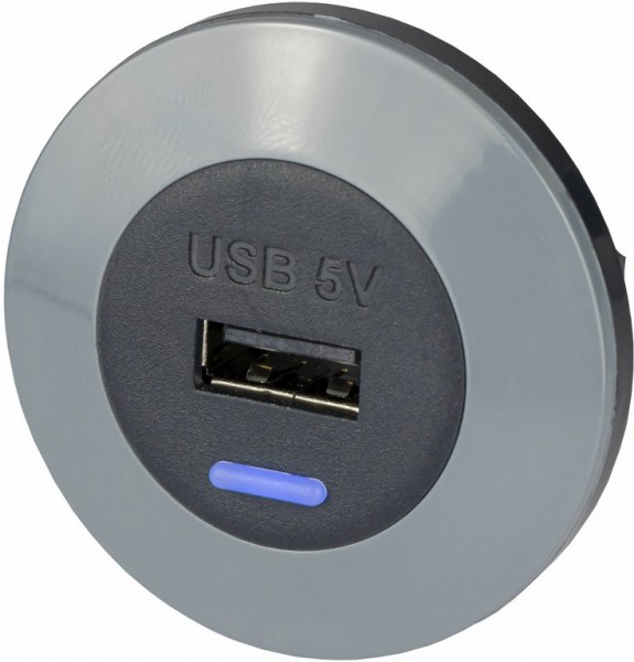 USB Lader 12/24V 1x2,1A (schraub)