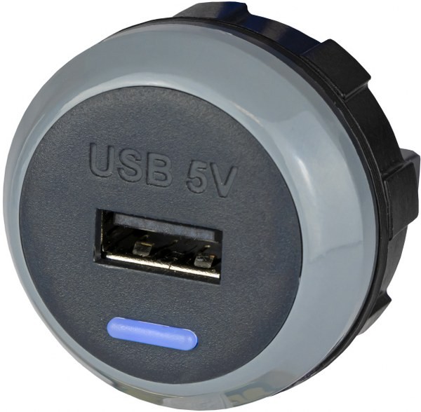USB Lader 12/24V 1x2,1A